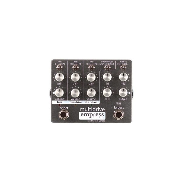 Empress Multidrive Distortion Fuzz Overdrive