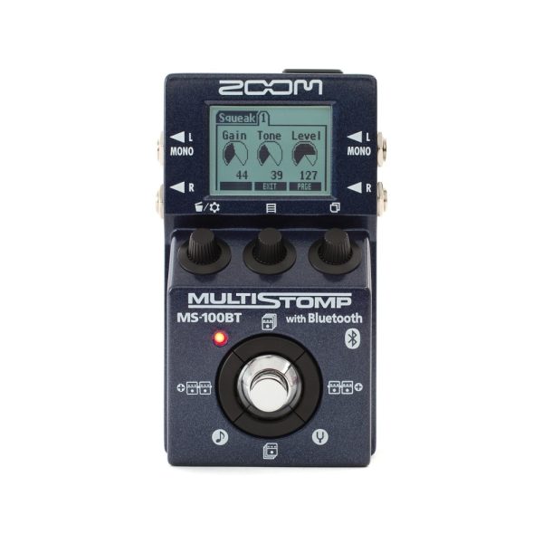 Zoom MS-100BT Bluetooth MultiStomp Multi-Effect