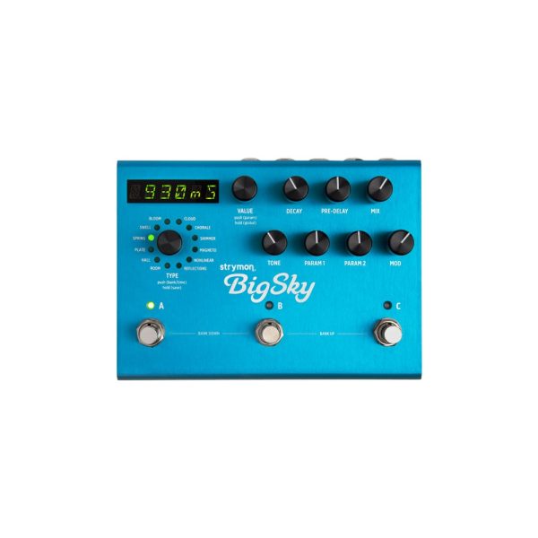 Strymon Big Sky Multidimensional Reverb Guitar Effect Pedal