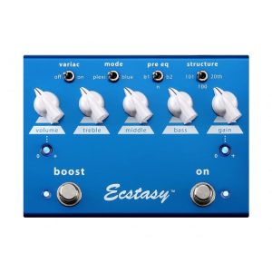 Bogner Amplification Ecstasy Blue Overdrive Distortion Pedal