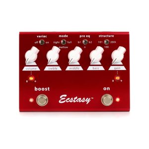 Bogner Amplification Ecstasy Red Overdrive Distortion Pedal