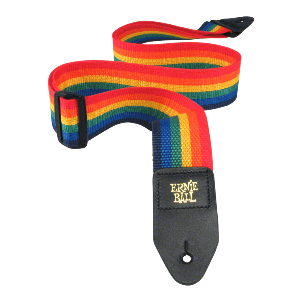 Ernie Ball Polypro Guitar Strap Rainbow