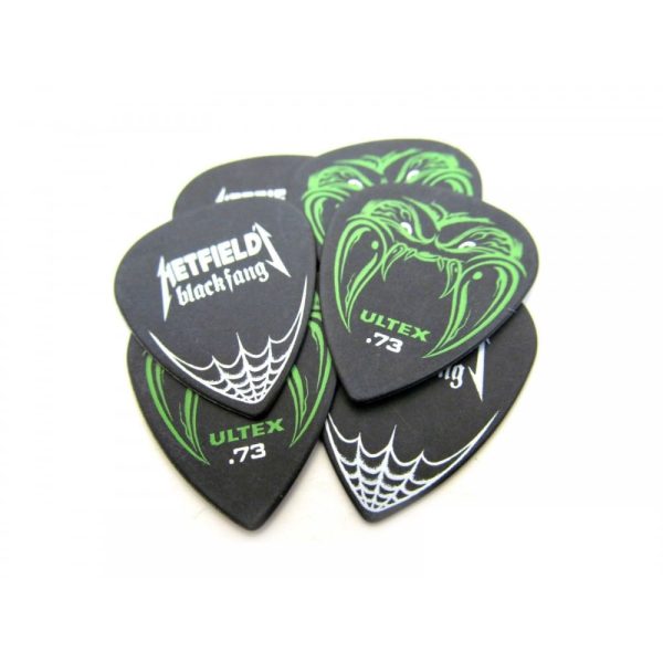 Dunlop Ultex James Hetfield Black Fang Guitar Picks .73mm (6 Pack)