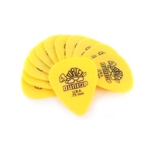 Dunlop Tortex Yellow .73mm Guitar Picks (5 Pack)