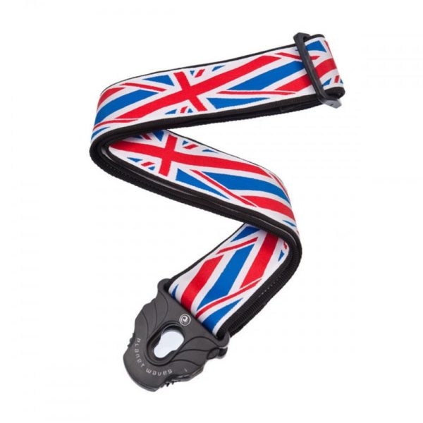 Planet Waves 50PLA11 Planet Lock Union Jack Guitar Strap