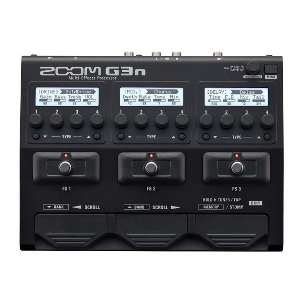 Zoom G3n Guitar Multi-Effects and USB Interface Pedal