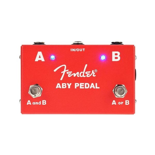 Fender 2 Switch ABY Pedal for Guitar