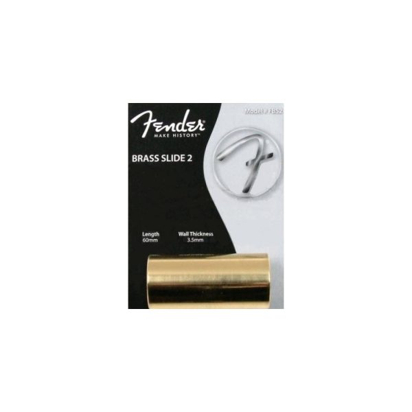 Fender Brass Slide 2 Fat Large