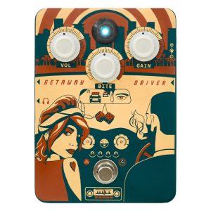 Orange Getaway Driver Overdrive Pedal