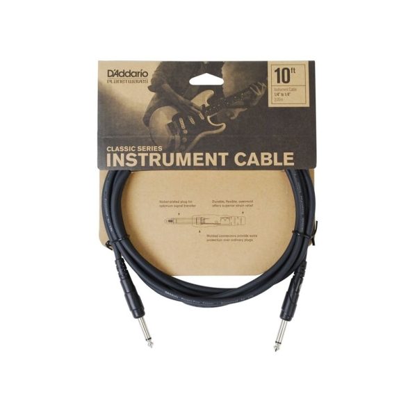 D'Addario Planet Waves Classic Series Instrument Cable 10ft