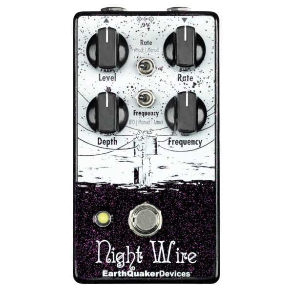 Earthquaker Devices Night Wire V2 Harmonic Tremolo Effects Pedal