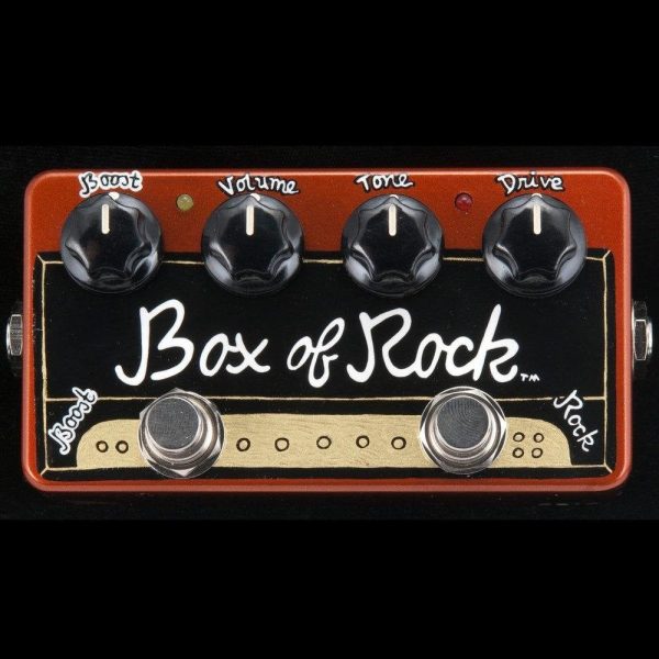 Zvex Box Of Rock (Custom Hand Painted) Overdrive Guitar Effects Pedal