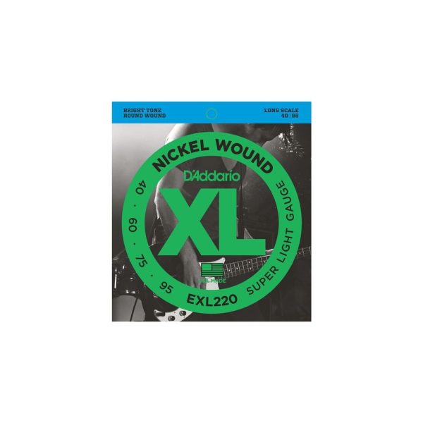 D'addario EXL220 Nickel Wound Bass Strings