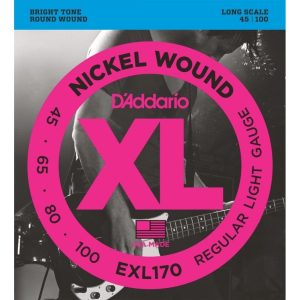 D'addario EXL170 Nickel Wound Bass Guitar Strings