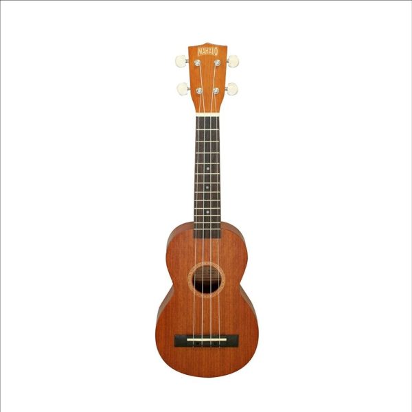 Mahalo MJ1-TBR Java Soprano Ukulele - Transparent Brown - Includes Free Case