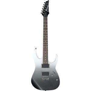 Ibanez RG421-PFM Electric Guitar - Pearl Black Fade Metallic