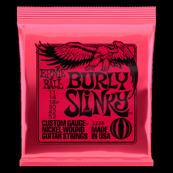 Ernie Ball Burly Slinky Guitar Strings 11-52