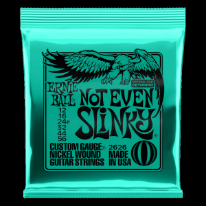 Ernie Ball Not Even Slinky Electric Guitar Strings 12-56