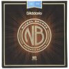 D'Addario NB1253 Nickel Bronze Light Gauge Acoustic Guitar Strings 12-53