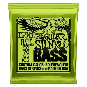 Ernie Ball 2832 Regular Slinky Nickel Round Wound Bass Strings 50-105