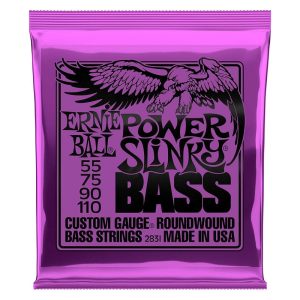 Ernie Ball 2831 Power Slinky Nickel Round Wound Bass Strings 55-110