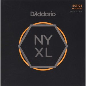 D'Addario NYXL50105 Long Scale Medium Nickel Wound Bass Strings 50-105