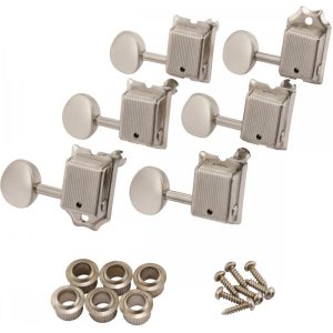 Fender Road Worn® Machine Heads / Tuners For Strat and Tele - Nickel