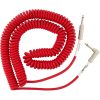 Fender Original Series Coil Cable Straight/Angled - 9m - Fiesta Red