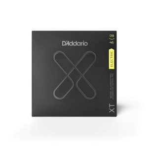 D'Addario XTE0946 XT Super Light Top/Regular Bottom Coated Nickel Plated Electric Strings 9-46