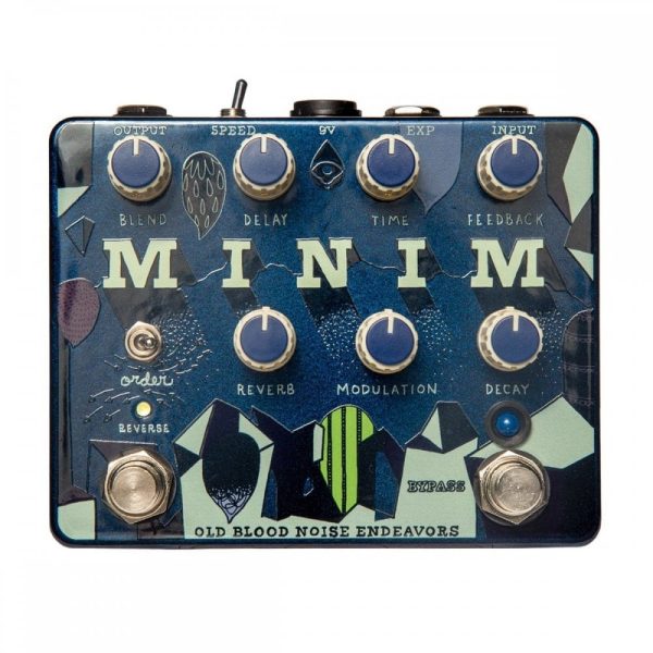 Old Blood Noise Endeavors Minim Reverb Delay And Reverse Effect Pedal