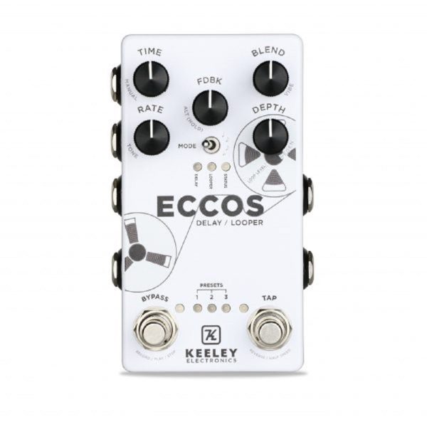 Keeley KE-ECCOS Eccos Neo Vintage Tape Delay & Looper pedal