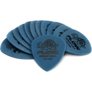 Dunlop Tortex Blue 1.0mm Guitar Picks (12 Pack)