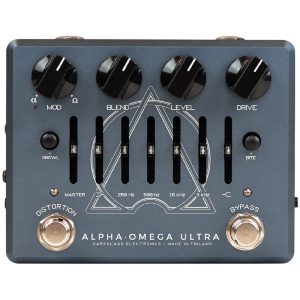 Darkglass Alpha Omega Ultra V2 Bass Preamp Pedal With Aux In