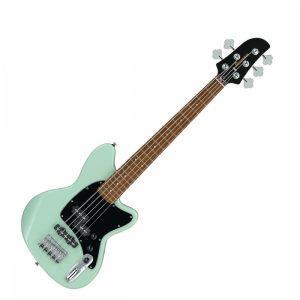 Ibanez Talman TMB35 Electric 5 String Bass Guitar in Mint Green