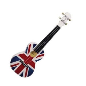 Brunswick BU50C Ukulele Concert ABS - Union Jack Flag