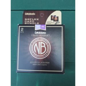 D'ADDARIO NB1152-CP17 NB1152 Strings Plus Reflex Capo Bundle