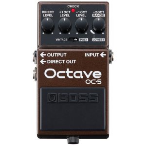 Boss OC-5 Octave Guitar Effect Pedal with Vintage and Polyphonic Modes