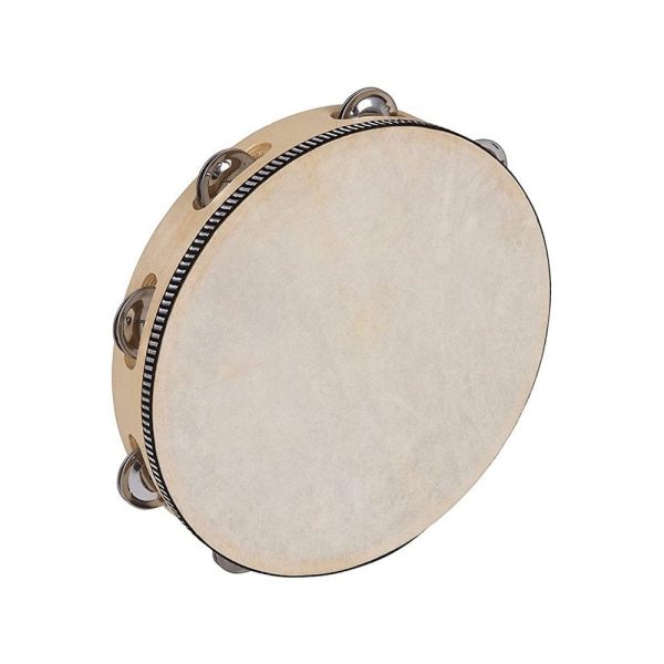 PP4004 World 10" Tambourine - Light - Round