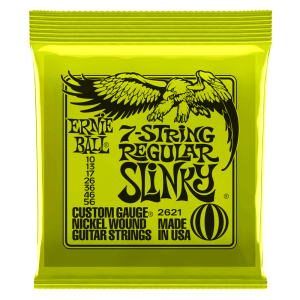 Ernie Ball Regular Slinky Guitar Strings 10-56 - For 7 String Guitars