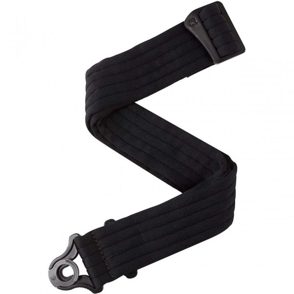 D'Addario 50BAL01 Auto Lock Padded Guitar Strap - Black