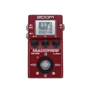 Zoom MS-60B MultiStomp Multi-Effect for Bass Guitar