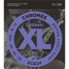 D'Addario XL Chromes Jazz Light Gauge (ECG24) 11-50 Gauges - Electric Guitar String Pack