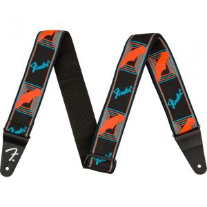 Fender Genuine Neon Monogrammed Guitar Strap