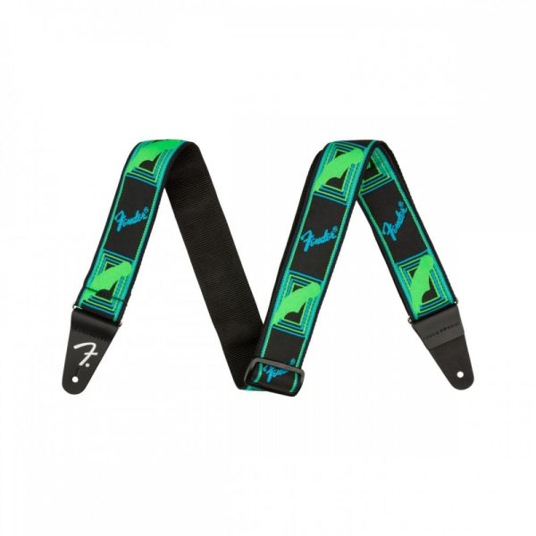 Fender Genuine Neon Monogrammed Guitar Strap