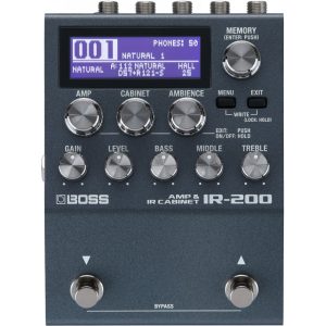 Boss IR-200 Amp & IR Cabinet Simulator Effects Pedal