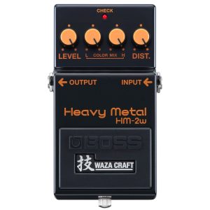 Boss Hm-2w Waza Craft Heavy Metal Distortion Guitar Effects Pedal