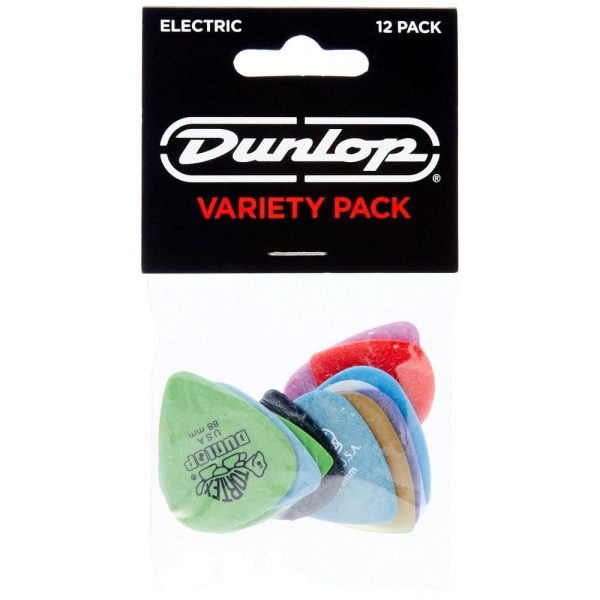 Dunlop PVP113 Electric Pick / Plectrum Variety Pack - 12 Pack