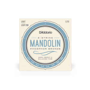 D'Addario Mandolin 8 String EJ73 Phosphor Bronze 10-38 Gauges