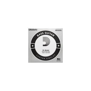 D'Addario XLB130SL Nickel Plated Steel Bass Guitar Single String 0.130