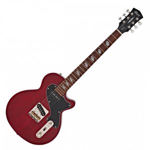 Cort Sunset TC Electric Guitar Open Pore Burgundy Red